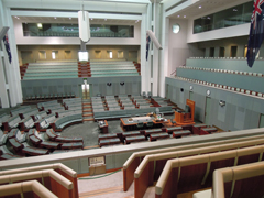 Parliament House Canberra - House of Representatives